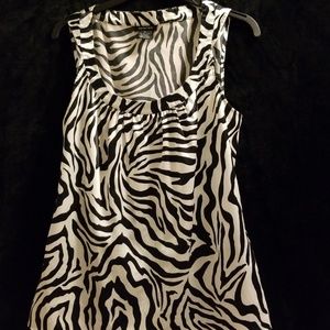 Black & White Tank Top